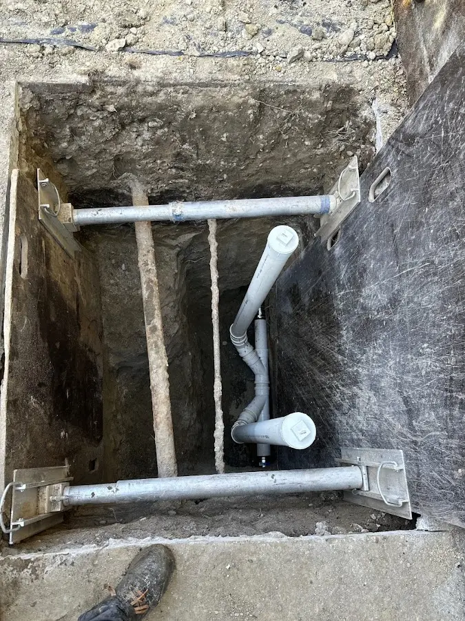 Experienced plumber completing Gas Line Repair work in North Bergen